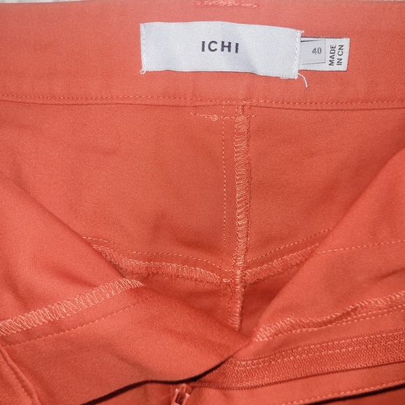 Ichi Terra Cotta Colored Mini Skirt - Picture 2 of 3
